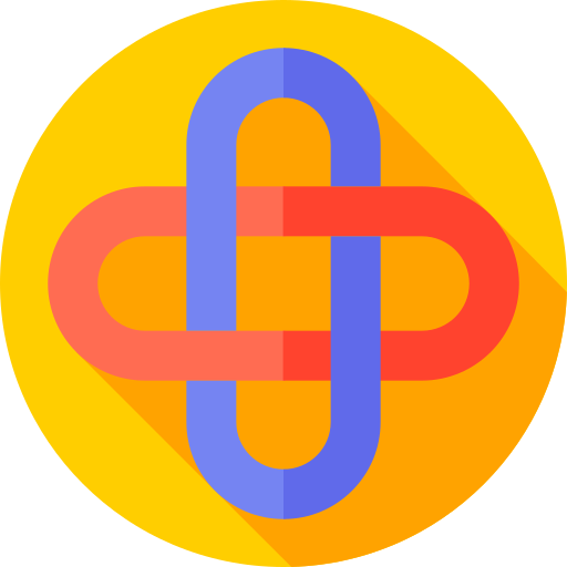 logo Flat Circular Flat ikona