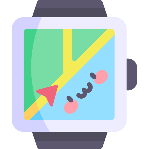 inteligentny zegarek Kawaii Flat ikona