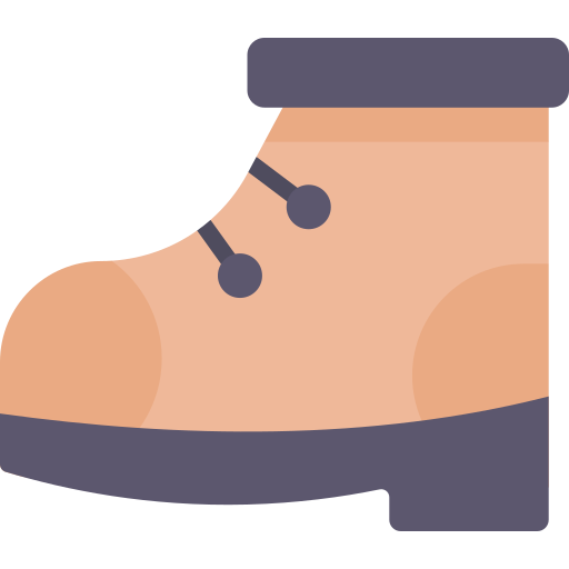 Ботинок Kawaii Flat иконка