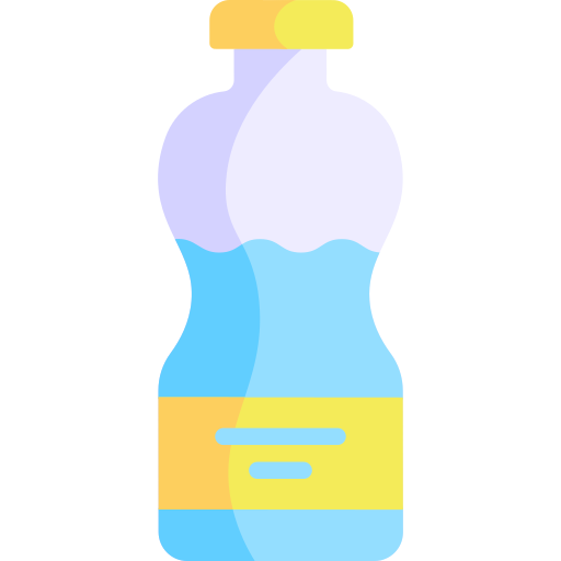Water bottle Kawaii Flat icon