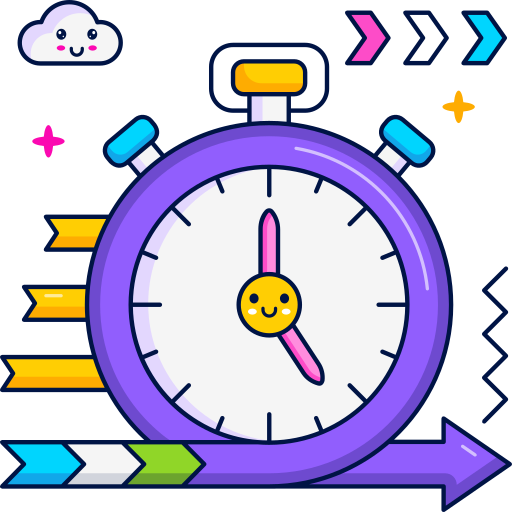 temporizador SBTS2018 Lineal Color icono