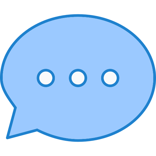 kommentar Generic Blue icon