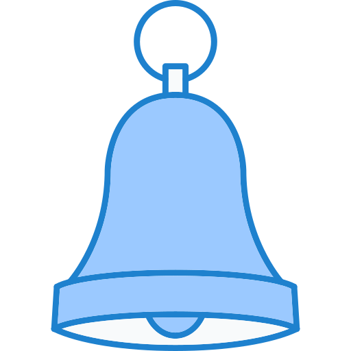 Колокол Generic Blue иконка