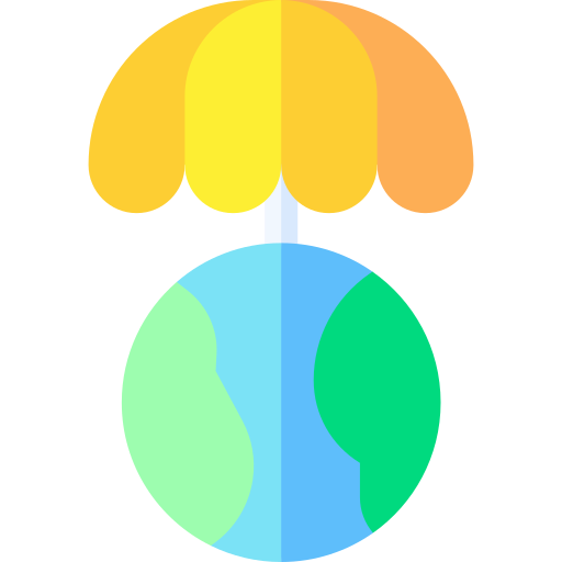 proteção Basic Straight Flat Ícone