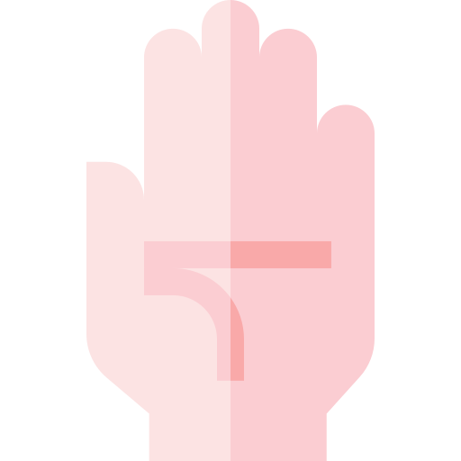 chiromancja Basic Straight Flat ikona