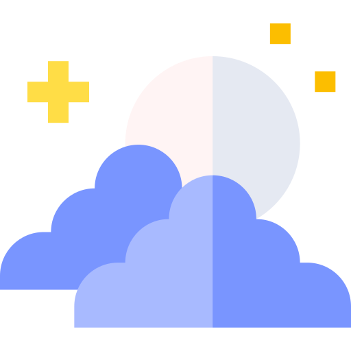 보름달 Basic Straight Flat icon