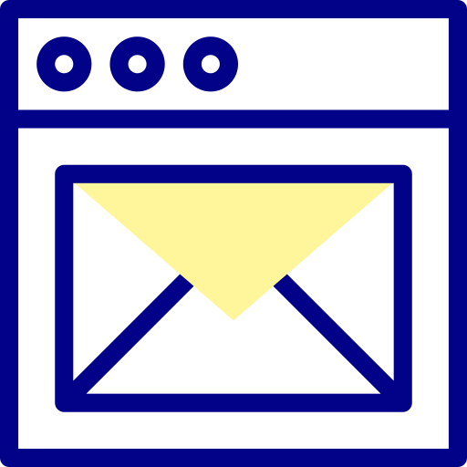 Email Detailed Mixed Lineal color icon