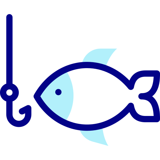 cebos de pesca Detailed Mixed Lineal color icono