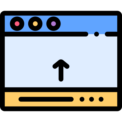 Footer Detailed Rounded Lineal color icon