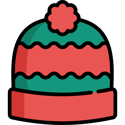 겨울 모자 Special Lineal color icon