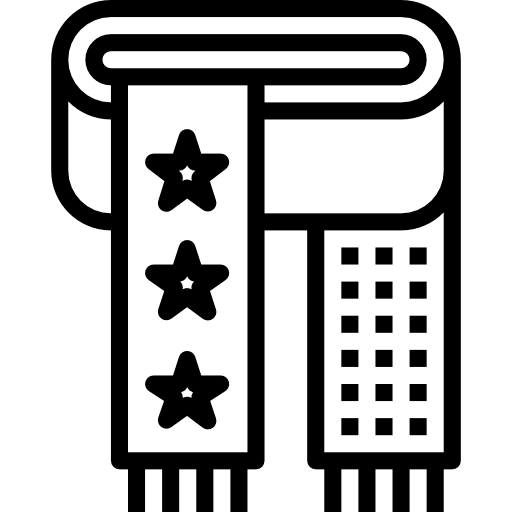 szalik Becris Lineal ikona