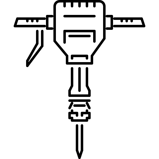 ジャックハンマー Coloring Lineal icon