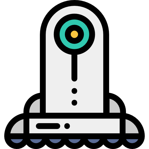 ロボット Detailed Rounded Lineal color icon