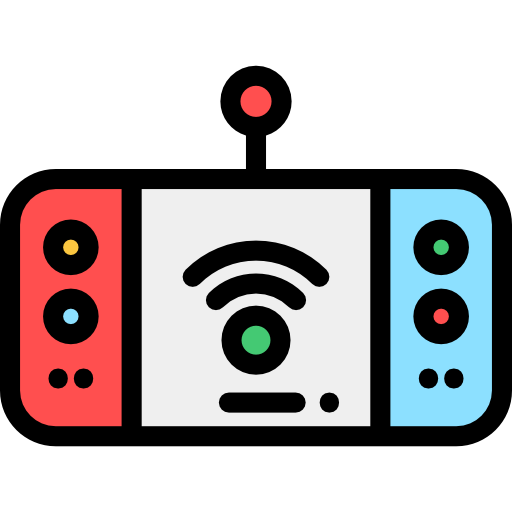 Remote control Detailed Rounded Lineal color icon