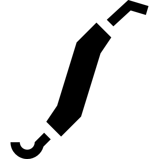 デンタルフック Basic Straight Filled icon