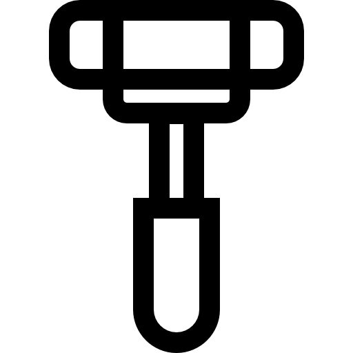 神経反射ハンマー Basic Straight Lineal icon