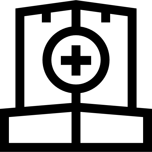 ドクターキャップ Basic Straight Lineal icon