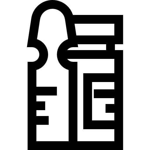 antibiótico Basic Straight Lineal icono