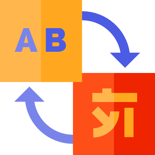 traducir Basic Straight Flat icono