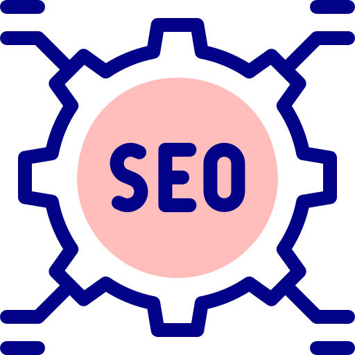 seo Detailed Mixed Lineal color icono