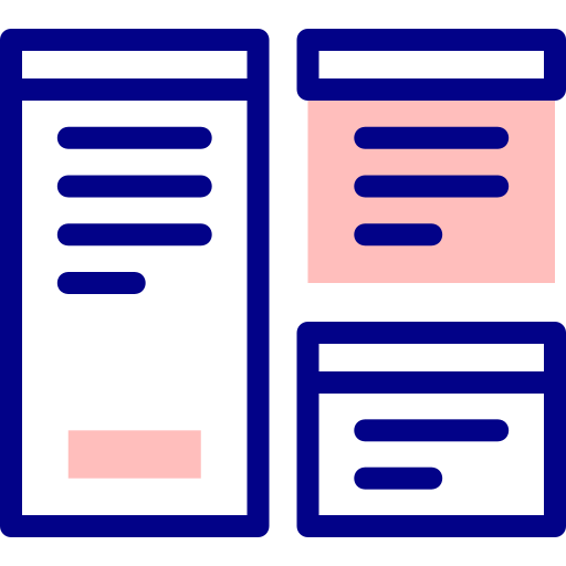 タブ Detailed Mixed Lineal color icon