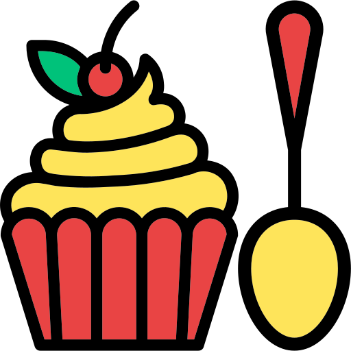 컵케이크 Generic Outline Color icon