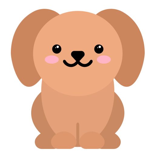 hond Generic Flat icoon