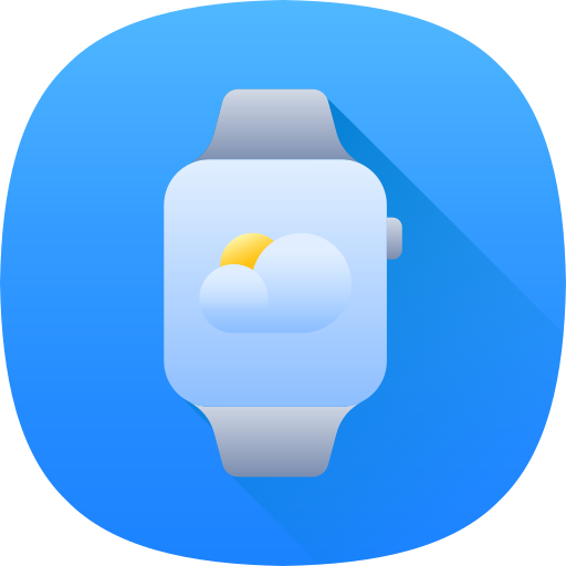 aplicación smartwatch Generic Flat Gradient icono