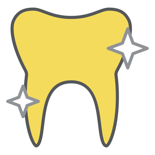 dente Generic Outline Color icona