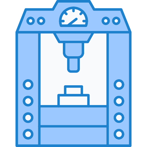druk machine Generic Blue icoon