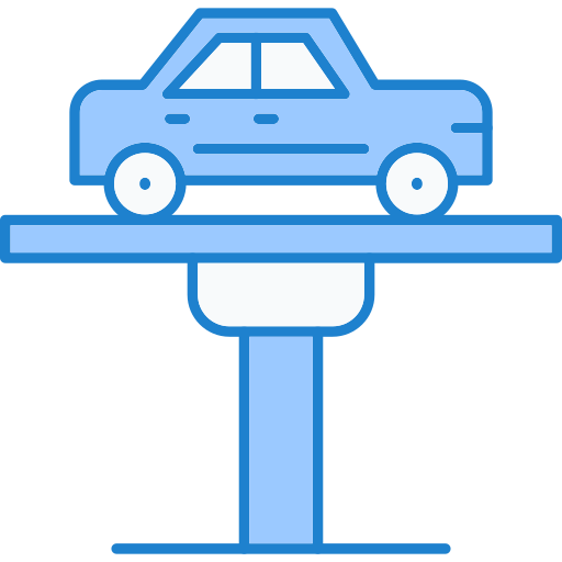 Car lifter Generic Blue icon