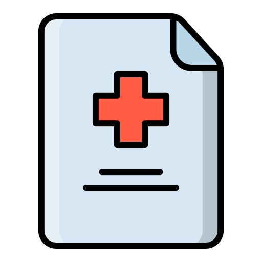 Medical file Generic Outline Color icon