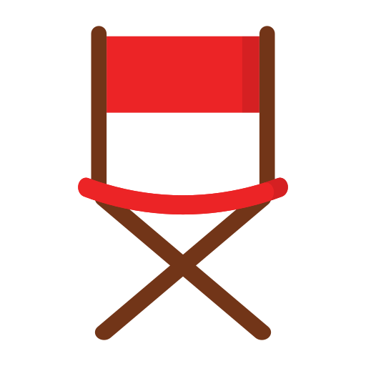 silla de camping Generic Flat icono