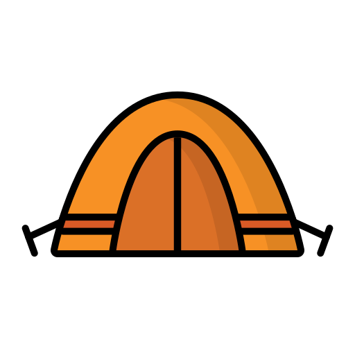 namiot Generic Outline Color ikona