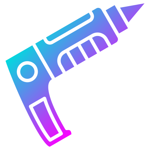 Пистолет Generic Flat Gradient иконка