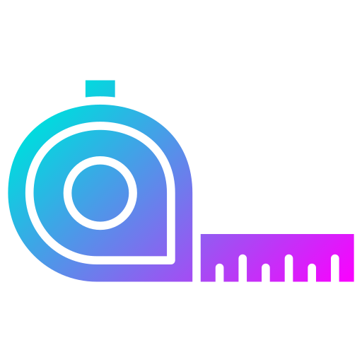 巻き尺 Generic Flat Gradient icon