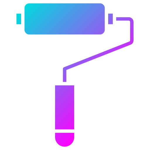 ペイントローラー Generic Flat Gradient icon