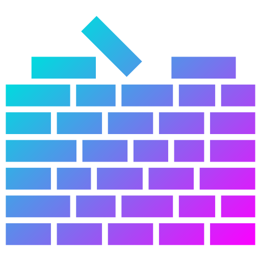 tijolos Generic Flat Gradient Ícone