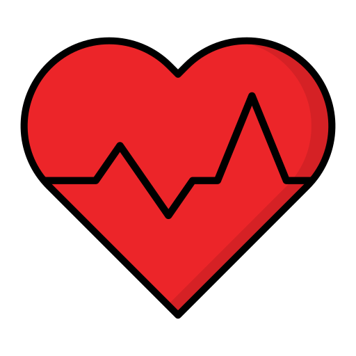 Cardiogram Generic Outline Color icon