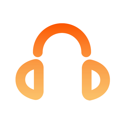 auriculares Generic Gradient icono