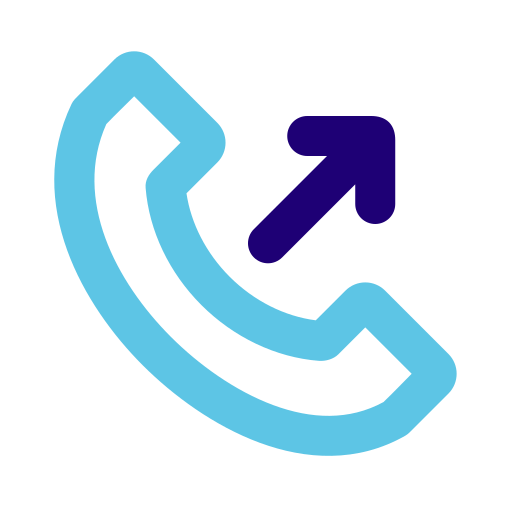 Phone call Generic Outline Color icon