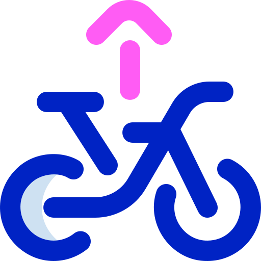 Bike path Super Basic Orbit Color icon