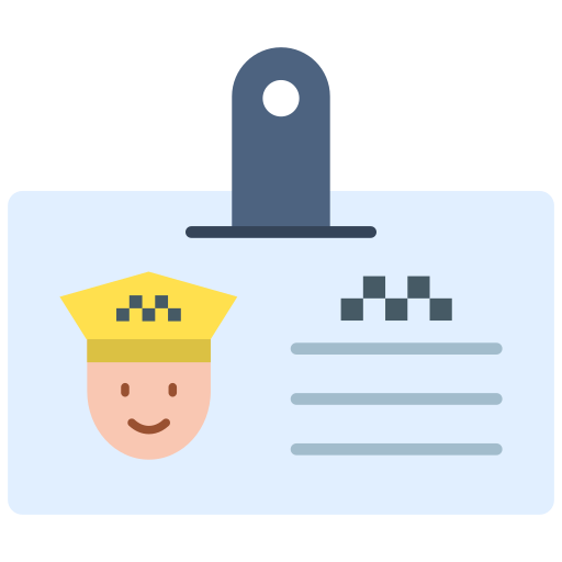 License Generic Flat icon