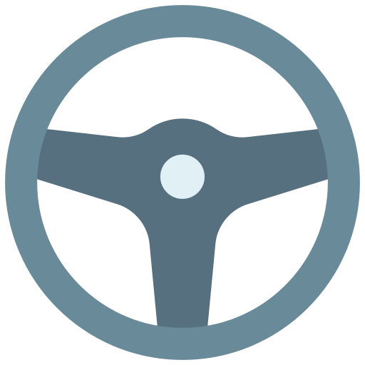 Steering wheel Generic Flat icon