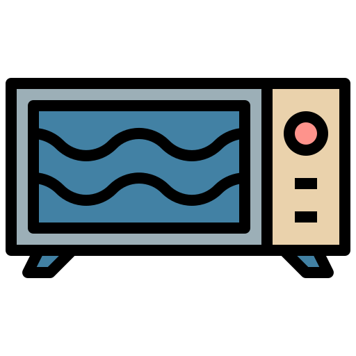 Microwave Generic Outline Color icon