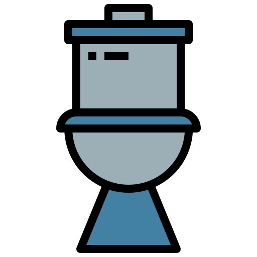 Toilets Generic Outline Color icon