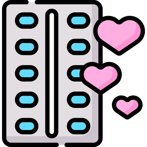 anticonceptivo Special Lineal color icono