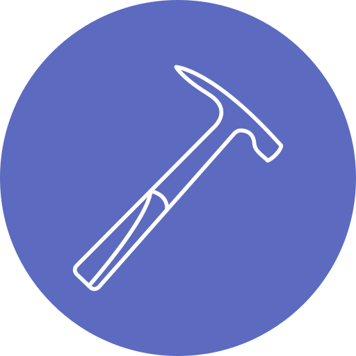Pick hammer Generic Circular icon