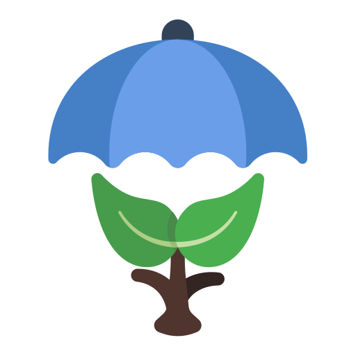 planta paraguas Generic Flat icono