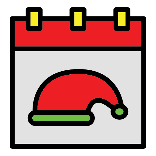 クリスマス Generic Outline Color icon
